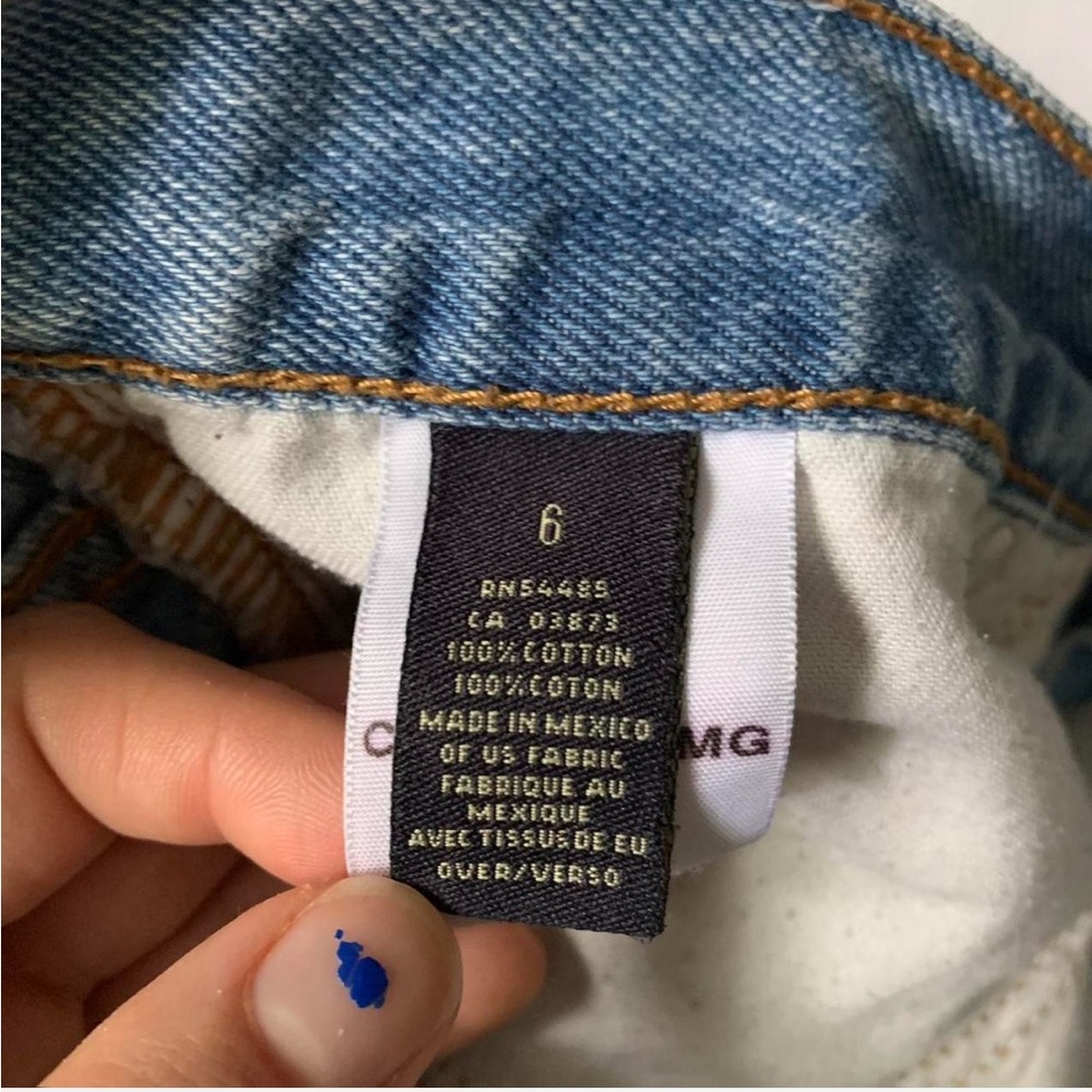 Vintage AE Denim Mini Shorts - Picture 4 of 5
